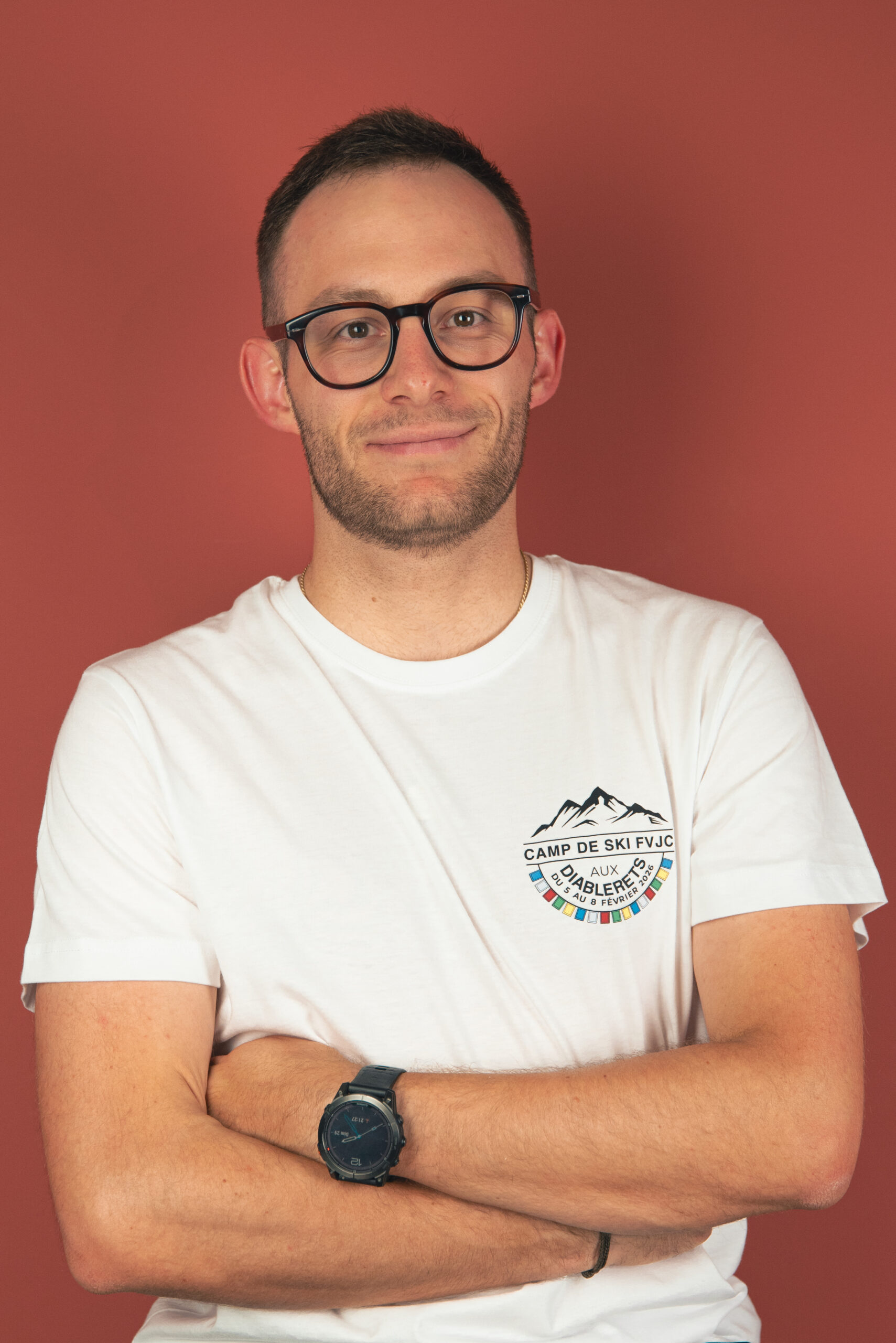 Photo portrait du caissier du camp de ski 2026 aux diablerets